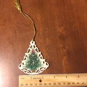 Lenox Victorian lace tree ornament